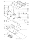 Схема №1 KHMF 9010/I с изображением Запчасть для духового шкафа Whirlpool 481010565858