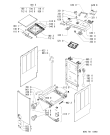 Схема №1 AWE 7616 W с изображением Декоративная панель для стиралки Whirlpool 481245310758