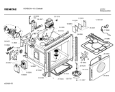 Схема №3 HB79B55 с изображением Панель управления для плиты (духовки) Siemens 00369683