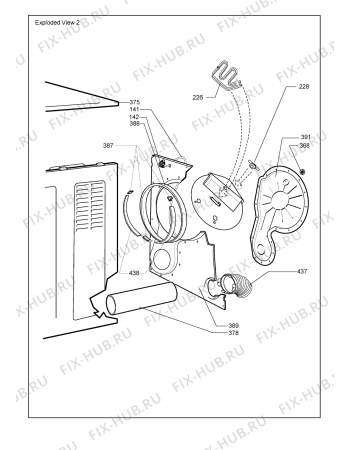 Схема №1 0312 372 15192 - CL3 с изображением Декоративная панель для сушильной машины Whirlpool 482000014315
