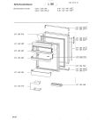 Схема №3 SAN1530 UFB с изображением Дверь для холодильной камеры Aeg 8996710695744