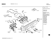 Схема №1 HBN6870 с изображением Панель управления для электропечи Bosch 00366000