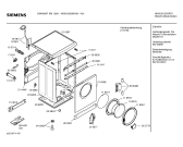 Схема №1 WXM1260SN SIEMENS SIWAMAT XM 1260 с изображением Панель управления для стиралки Siemens 00360765