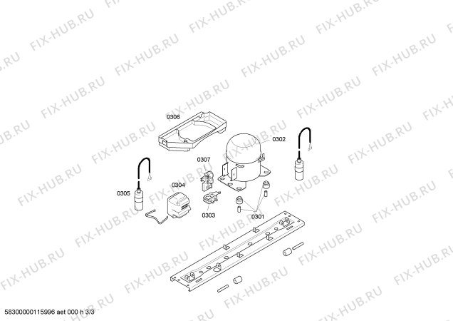 Схема №2 5CB27020 с изображением Инструкция по эксплуатации для холодильника Bosch 18006743