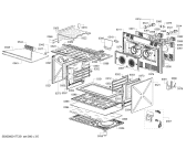 Схема №2 HY738356M с изображением Панель управления для плиты (духовки) Siemens 00771243