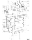 Схема №1 ADG 8282/1 IX с изображением Панель для посудомойки Whirlpool 480140100671