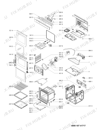 Схема №1 BLTM 9100/PT/02 с изображением Панель для духового шкафа Whirlpool 480121102687