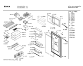 Схема №1 KSU40623NE с изображением Дверь морозильной камеры для холодильника Bosch 00474127