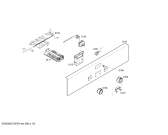 Схема №3 CF12550 с изображением Панель управления для электропечи Bosch 00667574