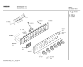 Схема №1 HSV435PFF, Bosch с изображением Панель управления для духового шкафа Bosch 00446878
