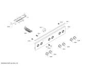 Схема №1 HGA128D59M с изображением Ручка выбора температуры для духового шкафа Bosch 10001212
