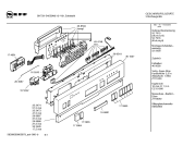 Схема №1 S4459N2 SI759B с изображением Передняя панель для посудомойки Bosch 00361007