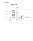 Схема №2 QA207127/700 с изображением Шестерёнка для электрокомбайна Moulinex MS-0A16475