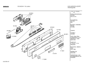Схема №3 SGI4364 с изображением Вкладыш в панель для электропосудомоечной машины Bosch 00366875