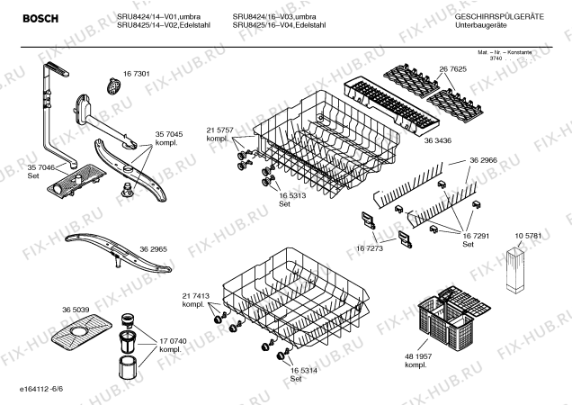 Схема №3 SRU8424 Exclusiv с изображением Кнопка для посудомойки Bosch 00416392