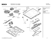 Схема №1 PKF675E01E с изображением Стеклокерамика для электропечи Bosch 00473582