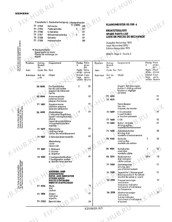 Взрыв-схема телевизора Siemens RS3304 - Схема узла 06