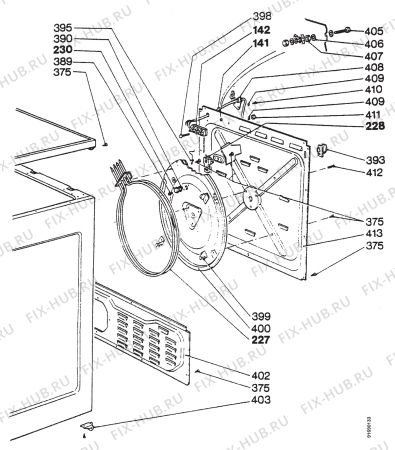Взрыв-схема стиральной машины Frigidaire FR614R - Схема узла Section 2