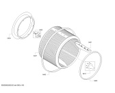 Схема №3 WT48Y860TR IQ800 selfCleaning condenser с изображением Барабан для сушилки Siemens 00714070