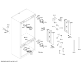 Схема №2 T36IT71NNP с изображением Монтажный набор для холодильника Bosch 00664892