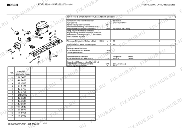 Схема №2 KGF25220 с изображением Дверь для холодильника Bosch 00239544