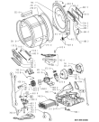 Схема №1 AWZ 9960 с изображением Обшивка для сушилки Whirlpool 481245216874