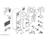 Схема №1 KGX28M20GB с изображением Дверь для холодильника Bosch 00242053
