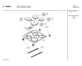 Схема №1 HSN102DSC с изображением Панель управления для духового шкафа Bosch 00290352