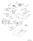 Схема №1 BS9354801M с изображением Обшивка для электропечи Aeg 5619091357