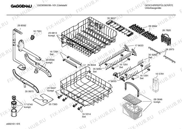Схема №4 GI230560 с изображением Краткая инструкция для посудомоечной машины Bosch 00581425