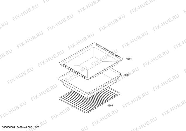Схема №3 HLN654020 с изображением Фронтальное стекло для плиты (духовки) Bosch 00476324