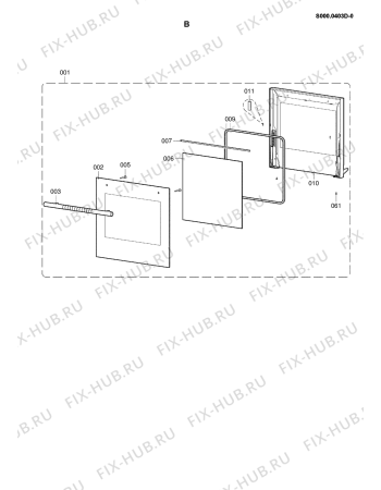 Схема №2 BLH 7502 R с изображением Кулер для духового шкафа Whirlpool 480121102553