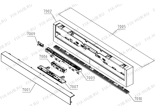 Взрыв-схема посудомоечной машины Gorenje GI67260XXL (539007, DW30.2) - Схема узла 06