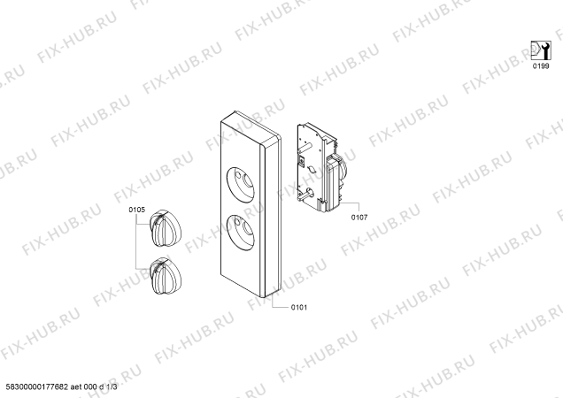 Схема №2 ZMW3001W с изображением Светодиод для микроволновой печи Zelmer 00755559