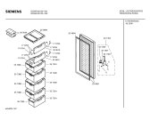 Схема №1 GS34E420 с изображением Внешняя дверь для холодильной камеры Siemens 00234991