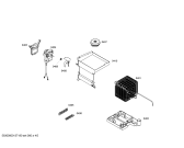 Схема №1 KDN49A03ME с изображением Дверь морозильной камеры для холодильной камеры Bosch 00682455