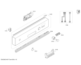 Схема №1 S41D50W1EU с изображением Панель управления для посудомойки Bosch 00742322