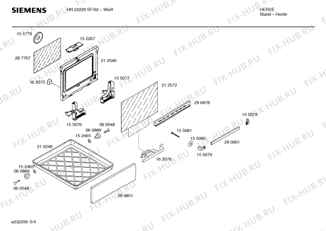 Схема №3 HN28220SF с изображением Ручка управления духовкой для плиты (духовки) Siemens 00162873