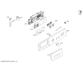 Схема №2 WM10E262BC iQ 100 varioPerfect с изображением Панель управления для стиральной машины Siemens 00709186