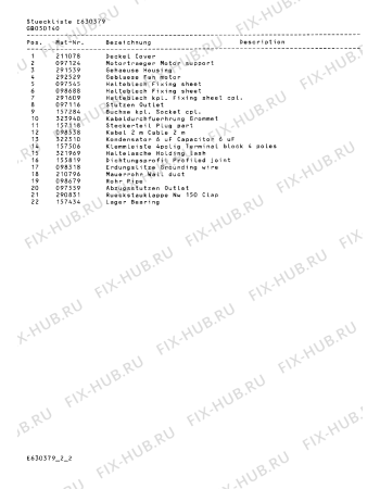Схема №2 GB040130CH с изображением Труба для вытяжки Bosch 00098679