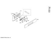 Схема №2 HBA78A750F с изображением Модуль управления, запрограммированный для плиты (духовки) Bosch 00700449
