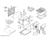 Схема №2 P1HEB31022 с изображением Панель управления для духового шкафа Bosch 00671378