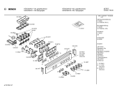 Схема №2 HEN236A с изображением Панель управления для плиты (духовки) Bosch 00290020
