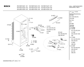 Схема №1 KSV42621NE с изображением Дверь для холодильника Bosch 00239150