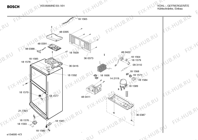 Схема №1 KSU6460NE с изображением Поднос для холодильника Bosch 00216731