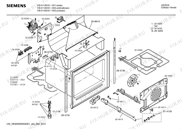 Схема №1 HE41021 с изображением Ручка выбора температуры для плиты (духовки) Siemens 00167855