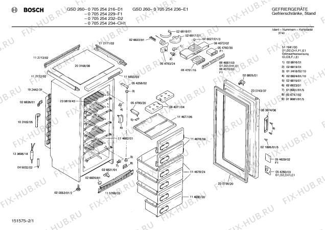 Схема №1 0705254229 GSD260 с изображением Дверь для холодильника Bosch 00230743