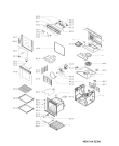 Схема №1 IBU 86/SV с изображением Обшивка для электропечи Whirlpool 481010410194