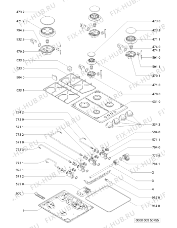 Схема №1 AKG 084/NB/02 с изображением Шуруп для плиты (духовки) Whirlpool 481950218429