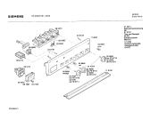 Схема №1 HS33020NN с изображением Планка для духового шкафа Siemens 00118750